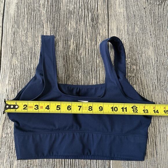 Gymshark Sports Bra In Nay Blue With Pads Size Small - Picture 5 of 7